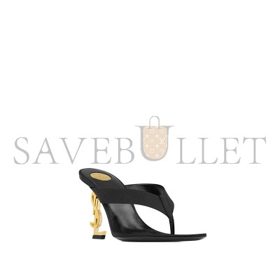 YSL OPYUM MULES IN SATIN CREPE 8629419QNCV1000